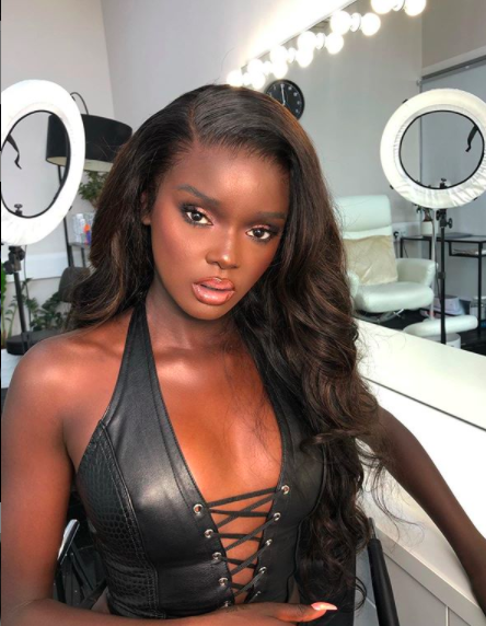 Model Duckie Thot Tells Fan Who Says She Looks ‘Like A Dark Skin White Girl’ To ‘F*** Off’