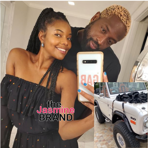 Gabrielle Union Gifts Dwyane Wade w/ A White Bronco For Father’s Day [VIDEO]