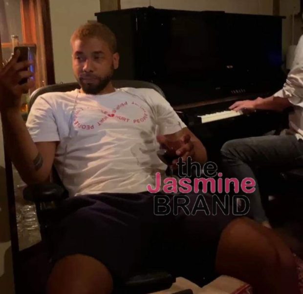 Jussie Smollett Debuts Dyed Hair, While Singing About Political Climate [VIDEO]