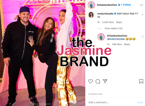 Basketball Wives' Star Evelyn Lozada Flirts With Rob Kardashian