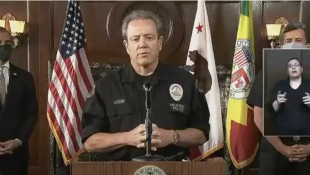 Los Angeles Police Chief Moore Says Protestors Are Equally Reasonable For George Floyd’s Death, Later Says He Misspoke 
