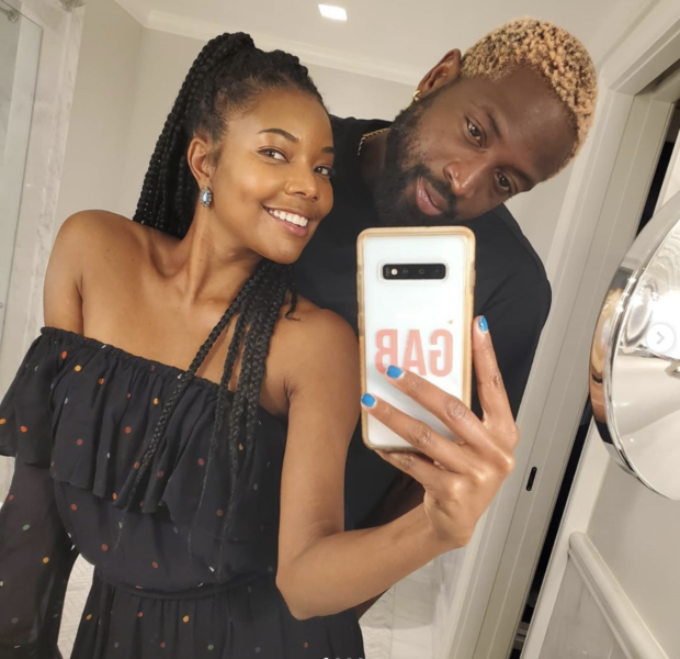 Dwyane Wade Shows Off His New Hair Color In Latest Bathroom Selfie With Gabrielle Union