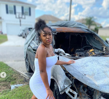 R. Kelly’s Ex Azriel Clary Claims Someone Set Her Car On Fire & Tried To Burn Her House Down [VIDEO]