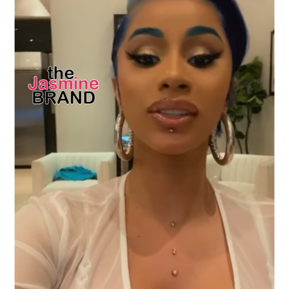 Cardi B Makes Temporary Tat On 613 Wig A 'Thing