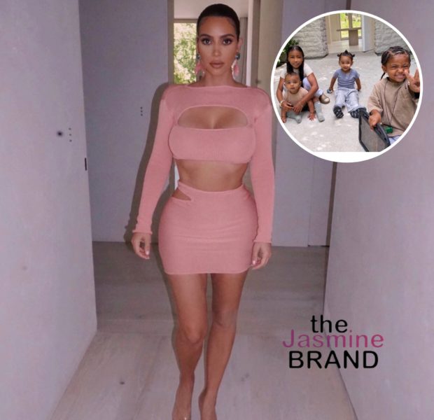 Kim Kardashian Dotes On Her Kids: My Whole Heart