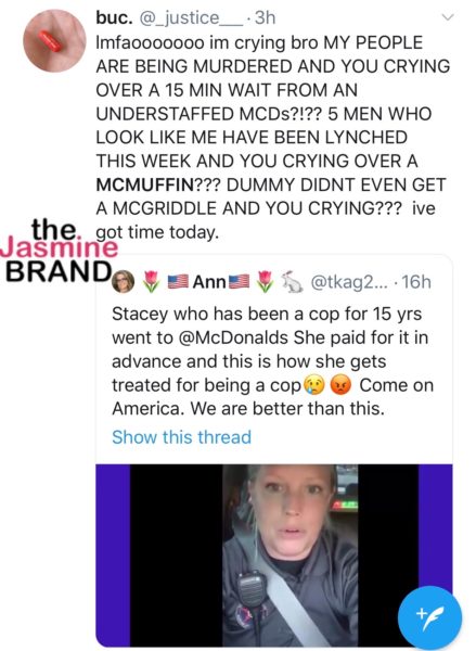 Video Of White Female Officer Crying Over McMuffin Goes Viral [WATCH ...