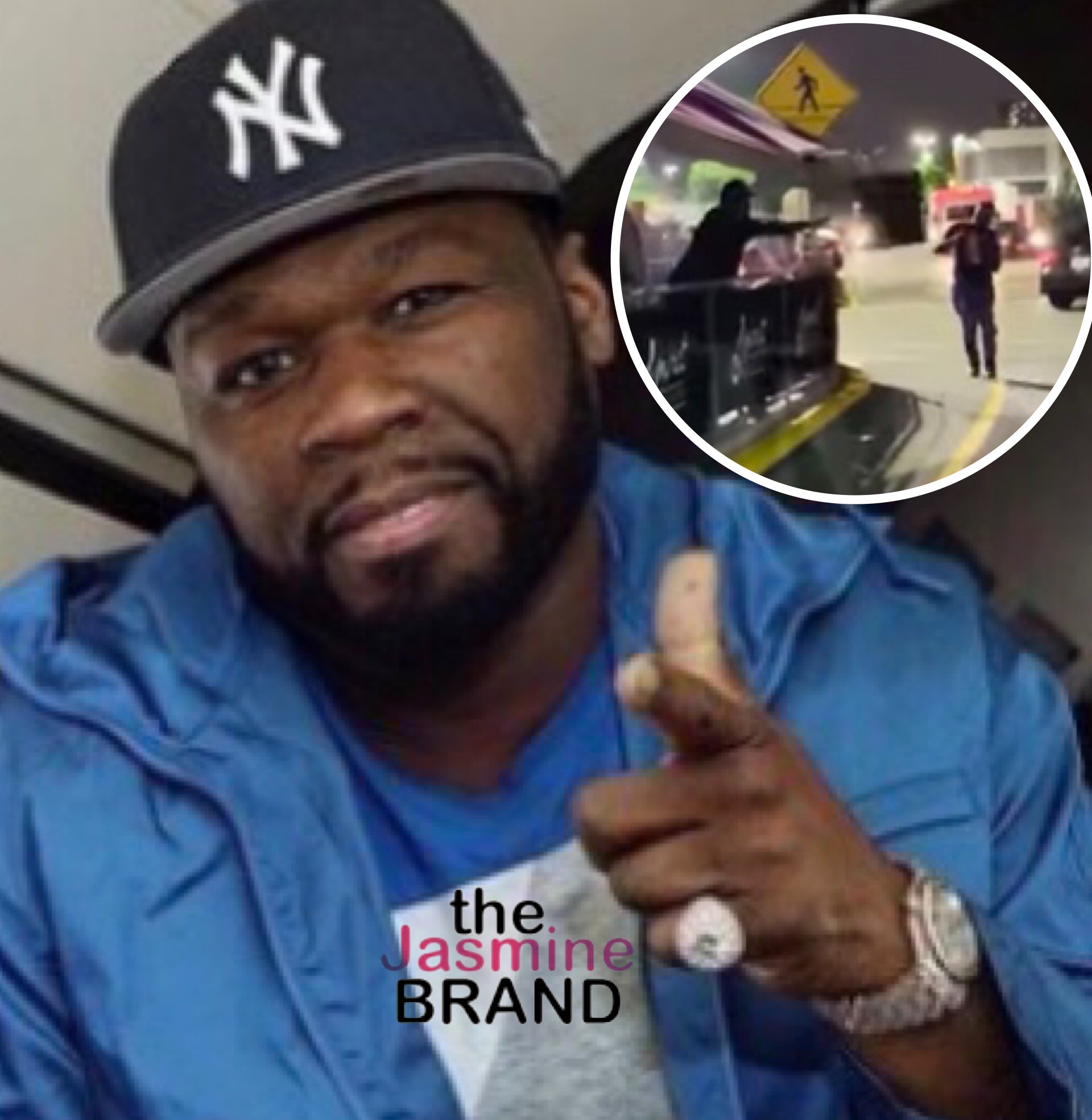 50 Cent Seen Throwing Tables & Chairs At Man During A Heated Exchange ...