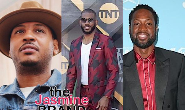 Carmelo Anthony, Chris Paul & Dwayne Wade Launch Fund For Social Change