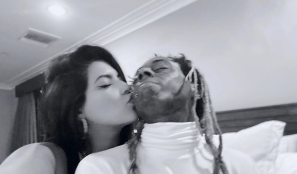 Lil Wayne & Girlfriend Denise Bidot Show Off PDA In New Photo: I Could Kiss You Forever