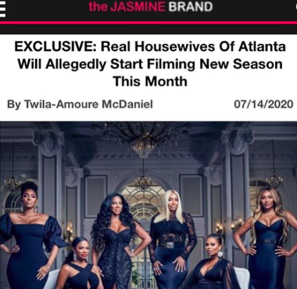 Kandi Burruss Confirms Filming For New 'RHOA' Season: We're Getting Tested  For COVID-19 All The Time - theJasmineBRAND