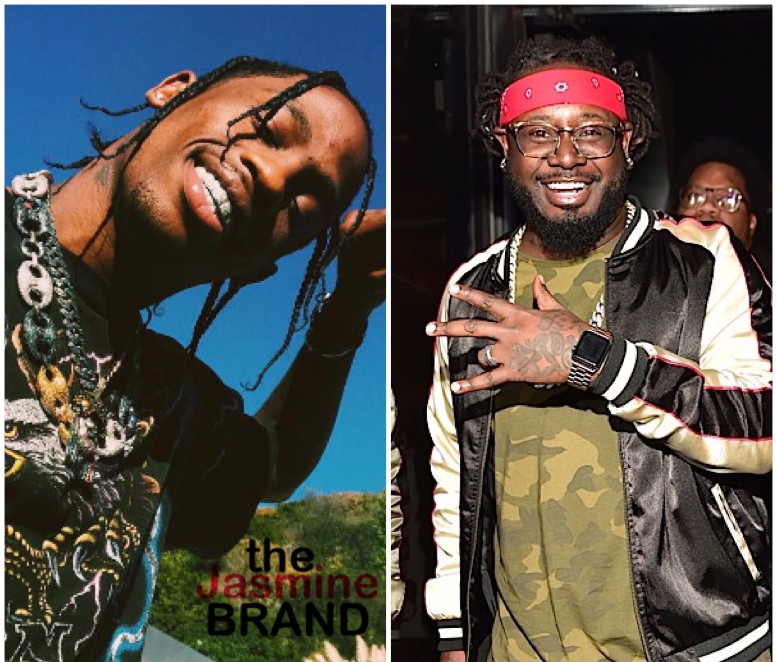 Travis Scott Denies T-Pain's Claims He Fell Asleep In The Studio: At The  End Of The Day I Was Blasted - theJasmineBRAND