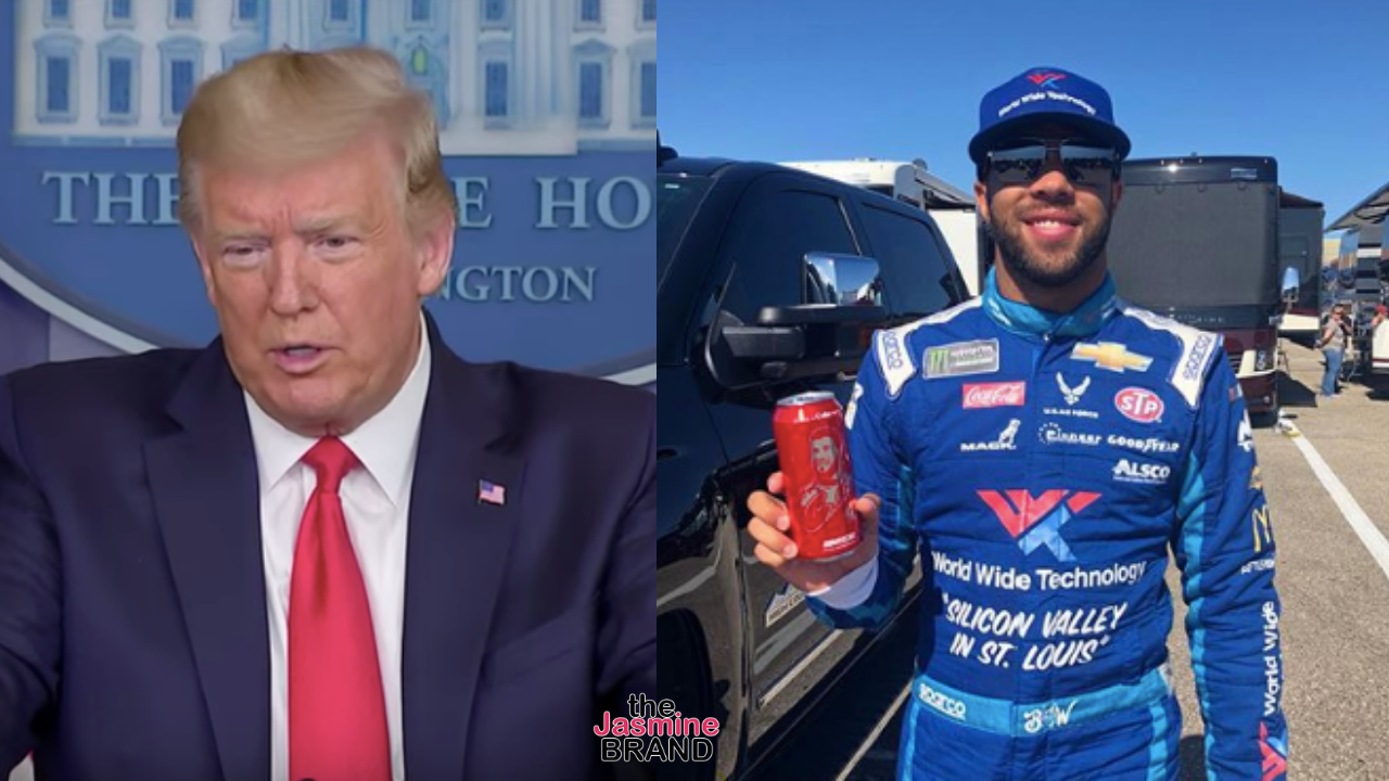 Bubba Wallace Reacts To Donald Trumps Comments About Noose Controversy Love Over Hate Every 