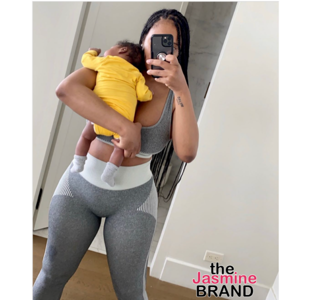 Meek Mill’s Girlfriend Milan Harris Shows Off Post Baby Body, Says She Gained 42 Pounds During Pregnancy