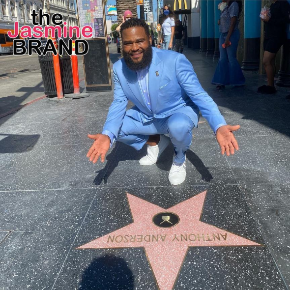 Anthony Anderson Gets His Star On The Hollywood Walk Of Fame!