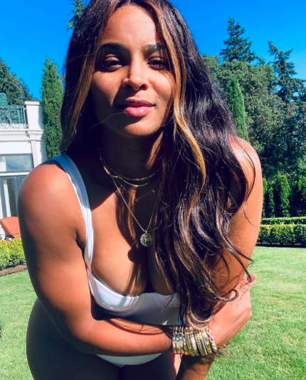 Ciara Kicks Off Weight Loss Journey After Giving Birth: 48 Pounds To Go!