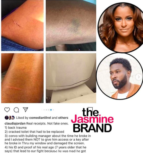 Dårligt humør Seletøj mod Claudia Jordan Stands By Physical Abuse Claims Against Medina Islam, Who Is  Currently Dating Phaedra Parks, Posts Emails, Photos Of Bruises & Court  Docs - theJasmineBRAND