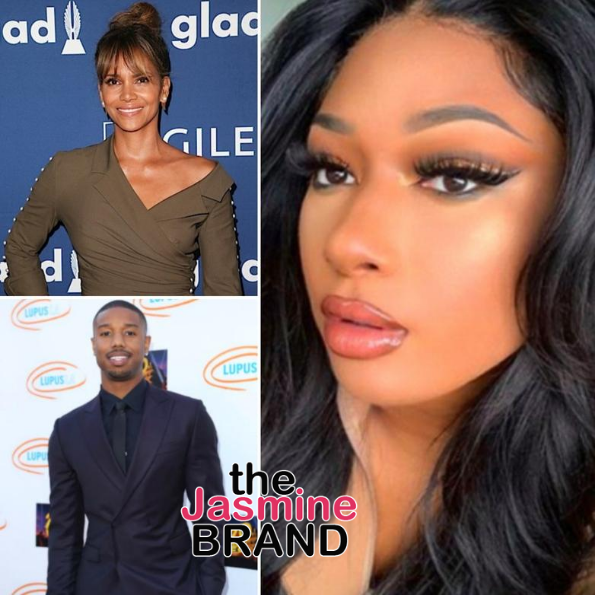 Michael B. Jordan Stands By Megan Thee Stallion + Halle Berry Adds: F*** This S***, Protect Black Women