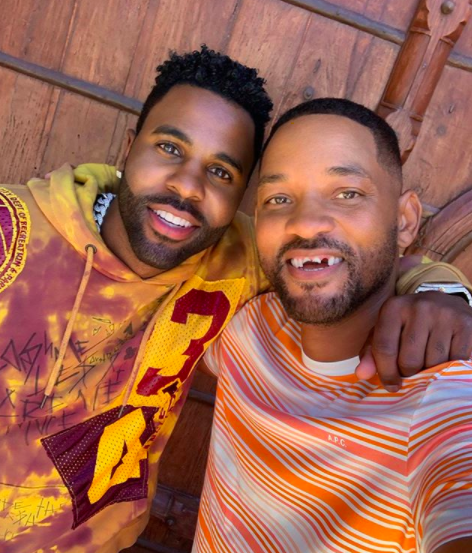 Will Smith Seems To Knock Out His Teeth During Golf Session W/ Jason Derulo