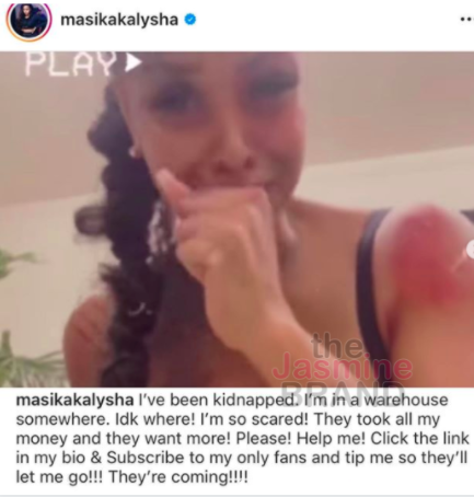 Masika Kalysha Fired From Umc S Double Cross After Faking Kidnapping Thejasminebrand