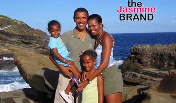 Michelle Obama Celebrates Barack Obama’s Birthday W/ A Throwback Family Photo