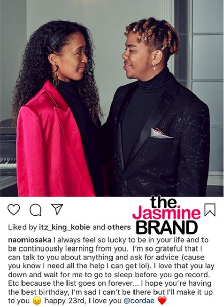 Who Is Naomi Osaka's Boyfriend? All About Cordae