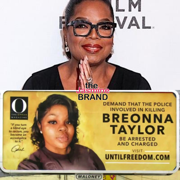 Oprah Buys 26 Billboards Around Kentucky Calling For Justice For Breonna Taylor 