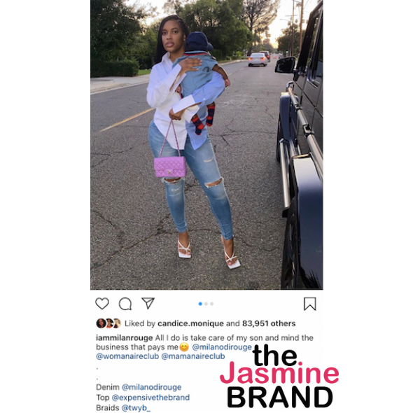 Meek Mill's Baby Mama Milan Harris Pens Message To Her Unborn Child: I  Wonder Who You'll Turn Out To Be - theJasmineBRAND