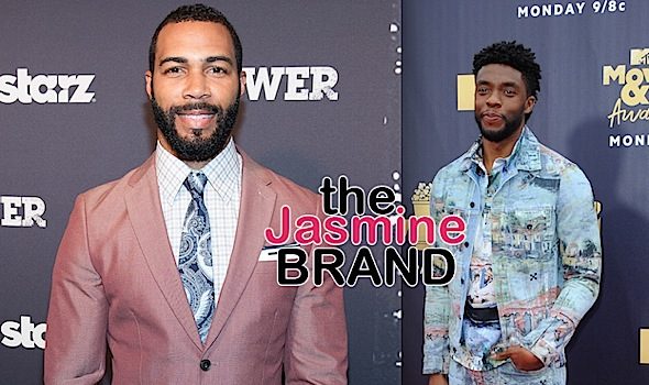 Omari Hardwick Criticized For Referring To Chadwick Boseman As One Of His “Biggest Competitors” In Tribute Post