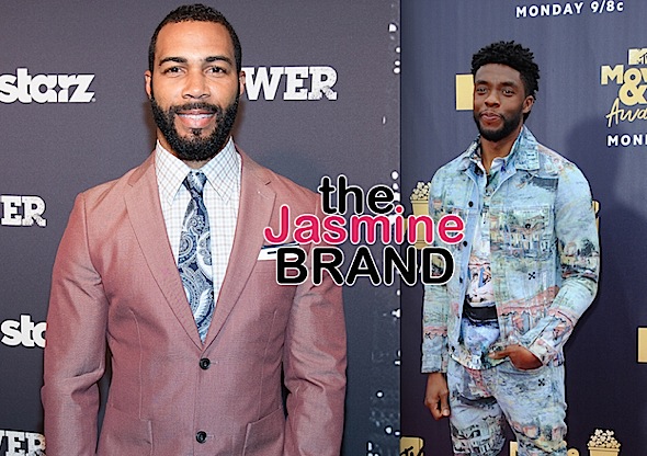 Omari Hardwick Criticized For Referring To Chadwick Boseman As One Of His “Biggest Competitors” In Tribute Post