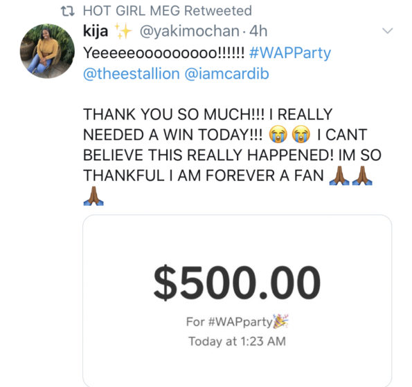 Cardi B & Megan Thee Stallion Celebrate 