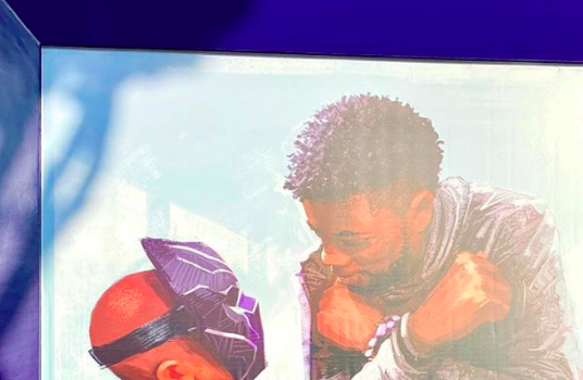 ‘Black Panther’ Mural Featuring Chadwick Boseman Unveiled At Downtown Disney