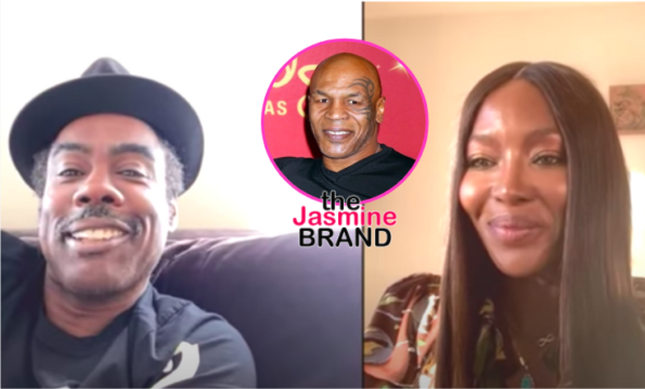 Chris Rock Jokingly Recalls A Time Mike Tyson Possibly Pushed Naomi Campbell Out Of A Moving Car Thejasminebrand