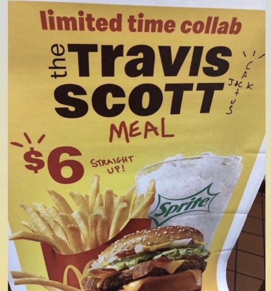 Travis Scott Announces New Partnership W/ McDonald's ...