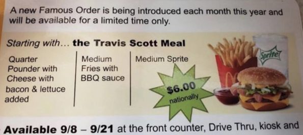 McDonald's - Cactus Jack is coming 🌵 The Travis Scott Meal drops 9/8.