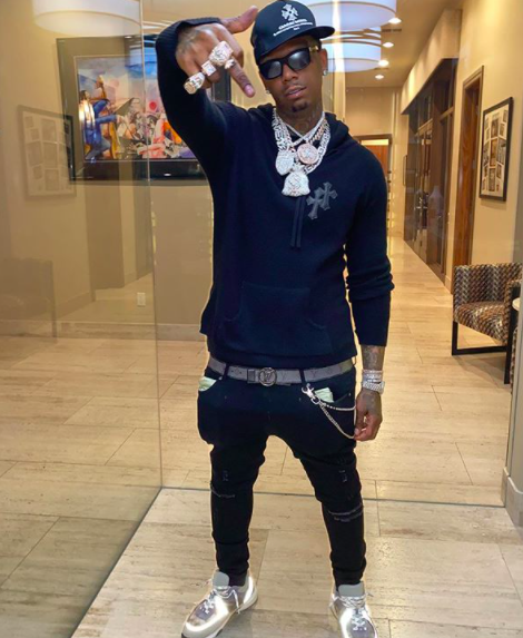 Moneybagg Yo Outfit from September 16, 2020