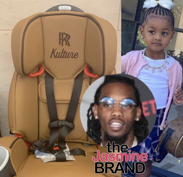 Offset Paid $8,000 For The Car Seat He Bought For Cardi B’s Rolls Royce Truck [Photo]