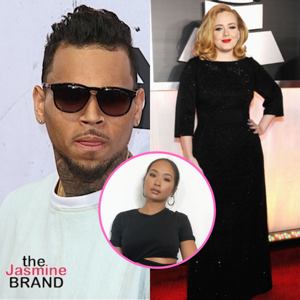 Chris Brown Makes Late Night Visit To Adele In London, Reportedly Brought Rumored Boo Gina Huynh To The UK