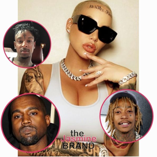 Amber Rose Reacts to 21 Savage Split Reports