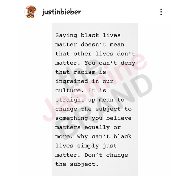 Justin Bieber Admitted He “Benefited Off of Black Culture”