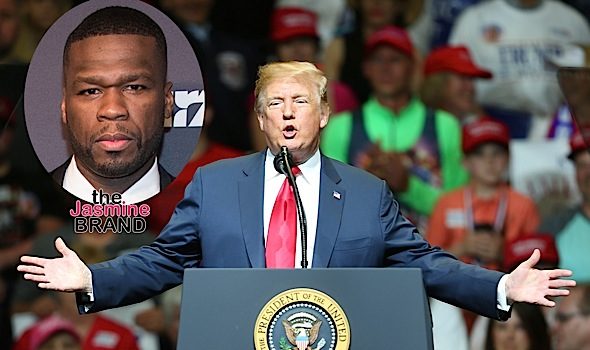 50 Cent Seemingly Endorses Trump For President: I Don’t Care (If) He Doesn’t Like Black People 