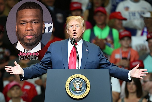 50 Cent Seemingly Endorses Trump For President: I Don’t Care (If) He Doesn’t Like Black People 