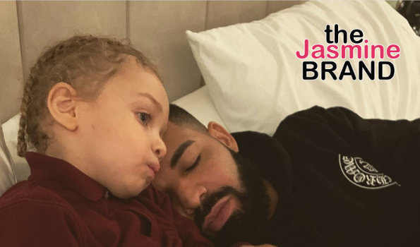 Drake Sweetly Lays On His Three-Year-Old Son Adonis In New Adorable Photo