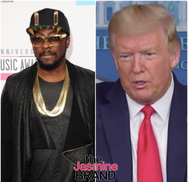 Will.i.am Likens Donald Trump’s Popularity To Being In An ‘Abusive Relationship’: They Just Don’t Have The Courage To Get Out