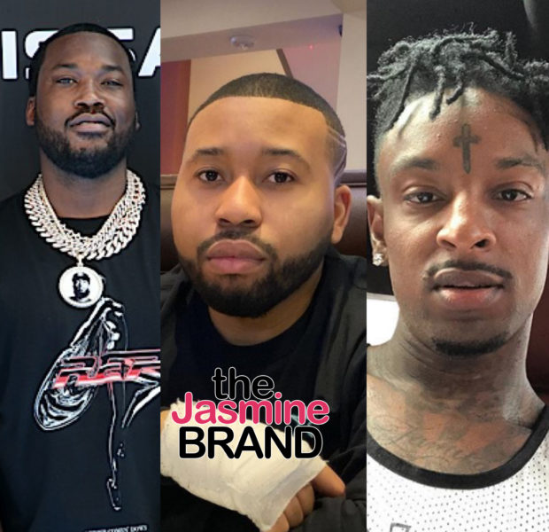Meek Mill Has Heated Back & Forth Exchange With DJ Akademiks On Clubhouse, 21 Savage Steps In
