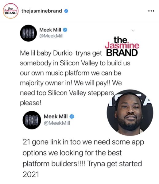 Meek Mill, 21 Savage, Lil Baby & Lil Durk Build a Music Platform