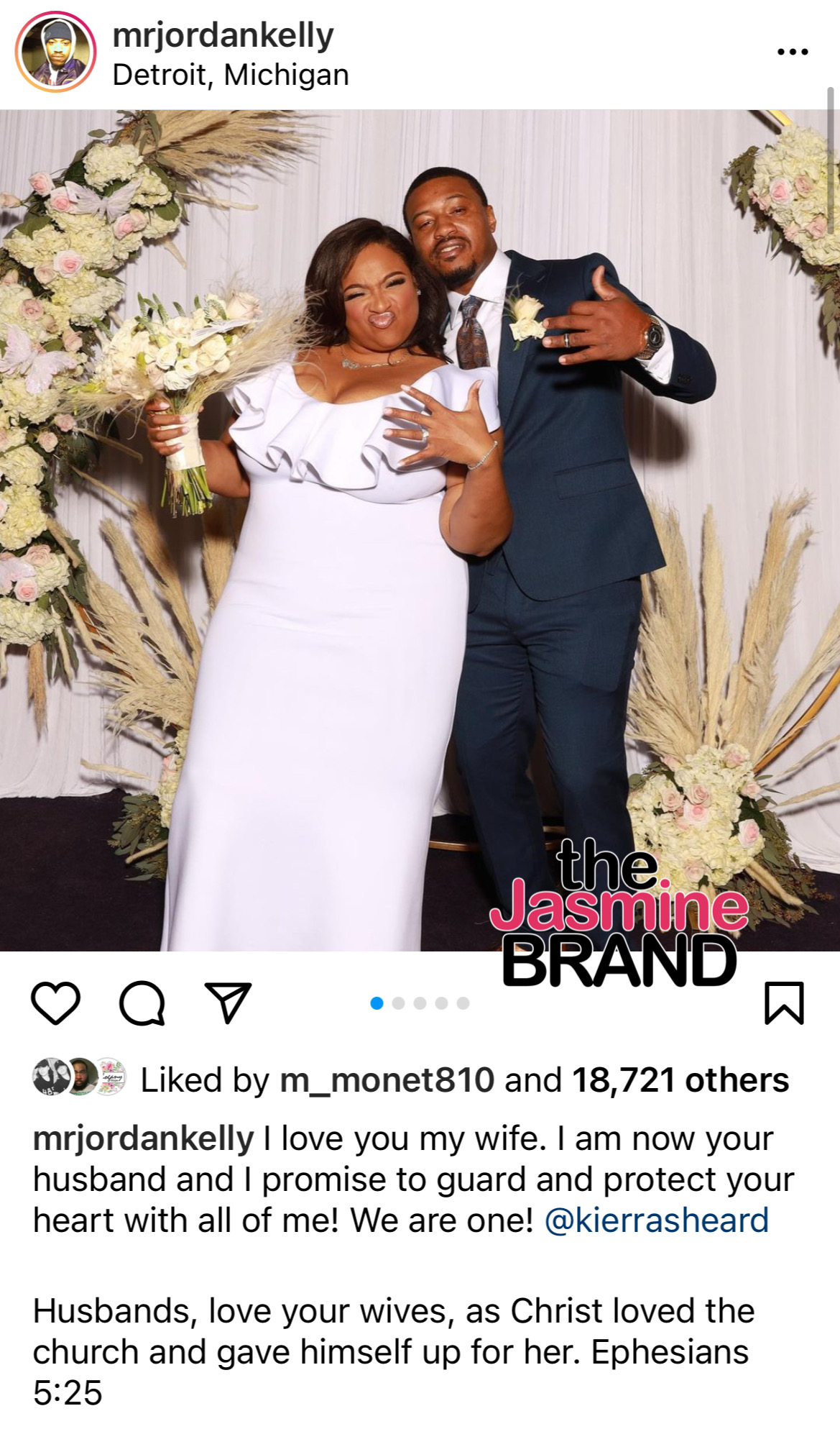 Kierra Sheard Is Married! theJasmineBRAND