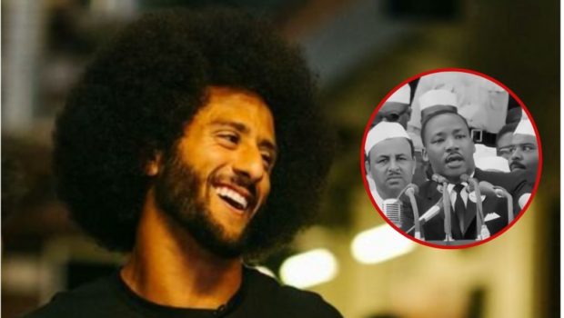 Colin Kaepernick Fans Jump To His Defense After NFL Shares Martin Luther King, Jr. Quote