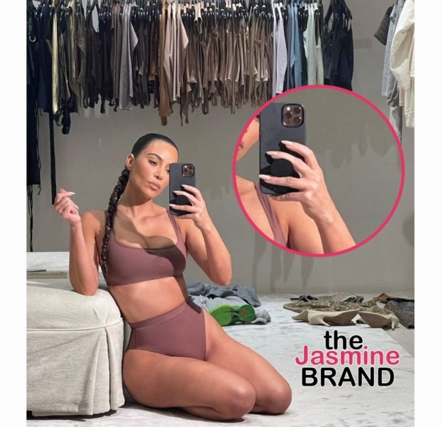 Kim Kardashian Posts Then Deletes Photo Of Her Without Her Wedding Band