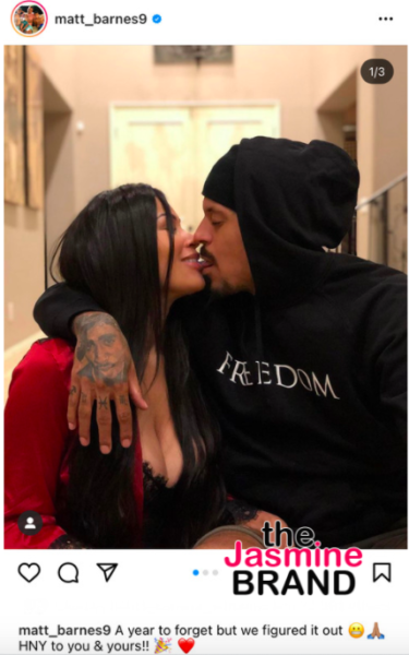 Matt Barnes' Girlfriend Anansa Sims Sends Him Sweet B-Day Message After  Getting Back Together: We've Been Forged In The Fire, Now We're Stronger  Than Ever - theJasmineBRAND