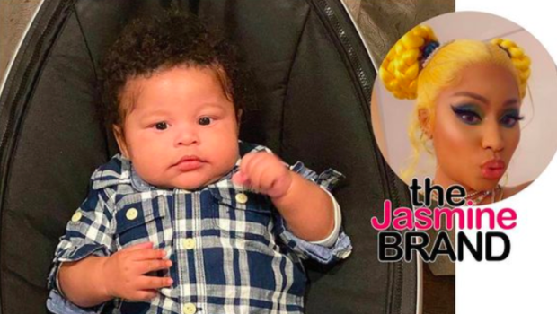 Nicki Minaj Shares Photos Of Her Son’s Face For The First Time